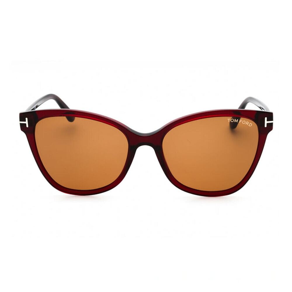 NEW Tom Ford FT0844 ANI 68E Shiny Red Sunglasses Authentic